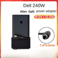 Dell original 240w alien GaN charger power for Alienware M15 M17 X15 X17 notebook 19.5V 12.31A laptop adapter