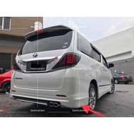 Toyota Vellfire 2009.2011.ANH20 Modellista Rear Skirt NO  Chrome  REAR SKIRT PU NO PIANT