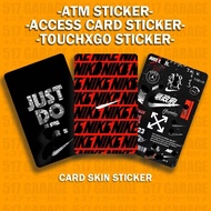 [2 SIDES] NIK3 -, 2 sides ATM skin | Decorative ATM Card Sticker, Apartment Card - Waterproof