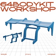 1/ HOTWHEELS STYLE H SPOILER64