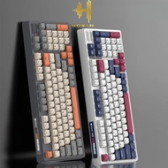 HOSAN XUNFOX K85 Wired Mechanical Keyboard Supports Hotswap, 96 Keys With RGB Led