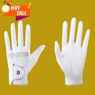 [FJ] [Left Hand] Golf Gloves Men Sheepskin Wear-Resistant Sports Comfortable Golf Gloves Anti-Slip S