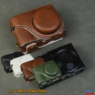 PU Leather Camera Base Body Cover Kit Case Protector For LUMIX DC-ZS99 DC-TZ99 ZS99 TZ99 DCZS99 DCTZ
