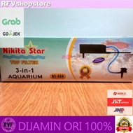 NIKITA STAR 3 IN 1 TOP FILTER AQUARIUM PUMP NS 666 NS666 ORIGINAL