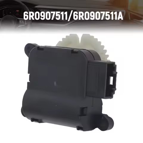 6R0907511 Dash Air Vent Heater Flap Motor Square 2-Pin for VW Polo 6R 2013-2024 for Skoda for Seat I