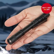 Mini Pen Clip Flashlight, White/Red/395nm UV LED, Portable, AA Battery Not Included  Mini Klip Pen L