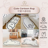 Ins Home 可爱卡通地毯Rug Bedroom Carpet Karpet Bilik Tidur Hiasan Bilik Tidur