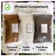 Peat Moss / Cocopeat / Perlite / Gardening / Hydroponics / Potting Mix / Seeds Germination