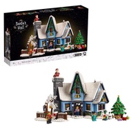 LEGO 10293 Winter Village Santa Claus Arrives Gingerbread House Building Puzzle Toy Christmas