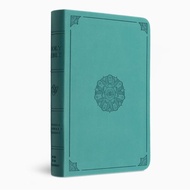 ESV Value Compact Bible: TruTone , Turquoise, Emblem Design