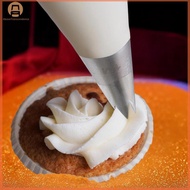 Abo  5Pcs Stainless Steel Piping Nozzle Cream Cake Cupcake Drop Flower Rose Pastry Nozzles Baking To