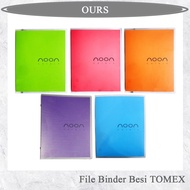 TOMEX Iron File Binder / Binder File NEON COLOR Motif A5