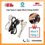 Genuine AUKEY 35cm Short Type-C Cable