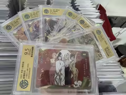 KAYOU Original Naruto Card no-repea MR CCG BAOCUI 9.5 Rating Card Tsunade Gaara Rare Anime Collectio