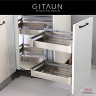 [AIM] Stainless Steel Pull Out Kitchen Accessories / Pull Out Basket / Kitchen Drawer / Laci Kabinet / AR900/01