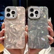 iP 11 Pro Max 12 Pro Max 13 Pro Max 14 Pro Max 14 Plus 14 Max Bling Glitter Shiny Wave Diamond Shock