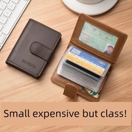 card holder card holder wallet Men Card Holder Genuine Leather Texture Card Holder Card Holder Busin