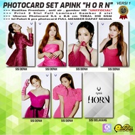PHOTOCARD FULL SET PC KPOP APINK HORN / PRINT 2 SIDES FULL LAMINATED GLOSSY / WATERPROOF CONTENTS 6 
