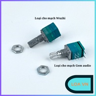 8-pin rheostat/potentiometer B10K B20K B50K B100K volume - 2 in 1 switch/push button VN Speaker shop