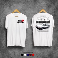 KARIMAKE TOYOTA AE86 TRUENO INITIAL D Car T-Shirt Automotive T-Shirt