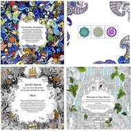 Yixiang Xu Happy Shopping Secret Garden Adult Decompression Hand-Painted Coloring Book Mandala Lost 