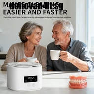 DONOVAN4IT Denture Cleaner, Rechargeable Multi-Function Braces Cleaner, Case Cleaner Electric Cleane