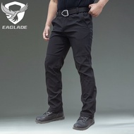 EAGLADE Tactical Cargo Pants for Men JJ020 in Black Stretchable Waterproof