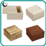 APPEAR Storage Box Natural Card Keeper Unfinished Beads Container