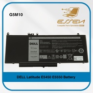 G5M10 Dell Latitude E5250 E5550 E5450 51Wh 4 Cells Notebook ORI Battery