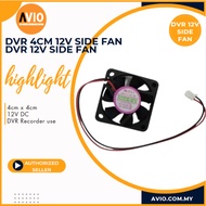 CCTV Recorder DVR NVR VCR Motherboard BGA CPU Cooler Cooling Fan for Recorder DVR 12V SIDE FAN