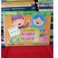 Hijaiah Number Activity Series Book for 4-5 Years Old Semester 1 Erlangga for Kids Equipped with Ass