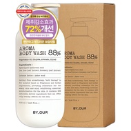 [by_our] Aroma Mild Acid Perfume Body Wash (Amber Wood), 1.02L, 1pc / Korean Body Wash / Aroma Clean
