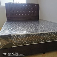 Katil queensize+tilam Queen,Johor dan melaka ,penghantaran cepat,katil queensize .Bed frame..Katil..