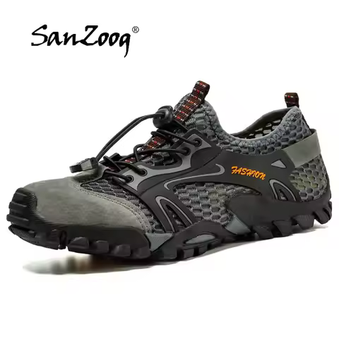 Plus Big Size 49 50 51 52 Summer Outdoor Hiking Shoes Men Trekking Mountain Climbing Tracking Trekin