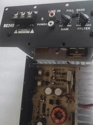 High Power 24V SWTaudio S100B เครื่องขยายเสียงสําหรับเครื่องเสียงรถยนต์ระบบ Heavy Bass Cannon NBN เป