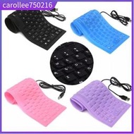 【現貨】Flexible Foldable waterproof usb Silicone Keyboard