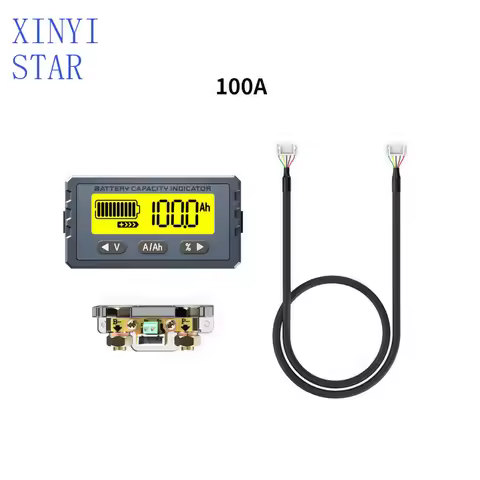 TY23 80V50A 100A High Precision Battery Charge and Discharge Battery Level Indicator Battery Monitor