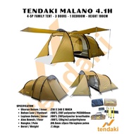 TENDA TENDAKI •FAMILY Tent •MALANO 4.1H •MALANO 4.1 •PU 4000mm Double layer FAMILY camping tent