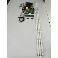 PHILIPS 43PFT5505/68 43" TV MAIN BOARD, TCON, POWER BUTTON, SENSOR BUTTON, RIBBON CARD, BACKLIGHT AN