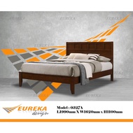 NEW Solid Wood Queen Size Bed Frame / Katil Kayu Queen (Deliver &amp; Installation Klang Valley Only)