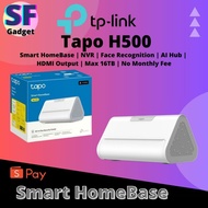 TP-Link Tapo H500 Smart HomeBase | NVR | Facial Recognition | AI Hub | HDMI Output | Max. 16TB | No 