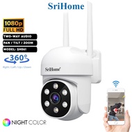 SriHome SH061 1080P FHD CCTV WiFi IP Camera 24-Hours Record Two-Way Voice Night Vision Phone View