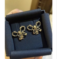 Chanel 蝴蝶結耳環