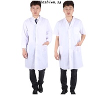 Men White Lab Coat Coat Warehouse Coat Coat