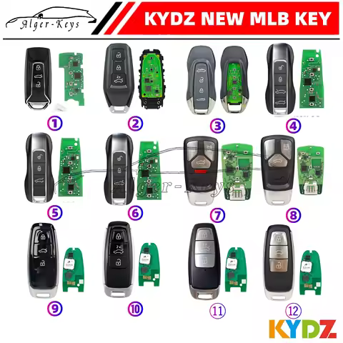 Algernon-keys KYDZ MLB Key 2026 New Model For A6 A8 A4 Q5 For TR 911 KYDZ Smart Key for KYDZ MLB Too