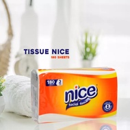 HARGA AGEN Tissue Nice 180 sheet 2 Ply /Facial Tissue /Tisu Muka /Tissue Serbaguna DMODI STORE