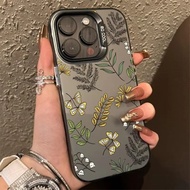Flowers and Plants Graphic Imd Phone Case Compatible For iPhone 16E 16 Pro Max 16 Plus 6 Plus 6S Plu