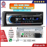 Đầu Nghe Nhạc Ô Tô Đầu Mp3 Xe Tải Cao Cấp H2Pro Jsd-520 Bluetooth-Đài Fm Điện 12V-24V Cho Ô Tô-Xe Tả