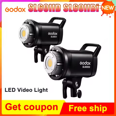 Godox SL60 II SL60W SL60IID SL60IIBi SL60II Bi COB LED Video Light Continuous Light Bowens Mount⌟for