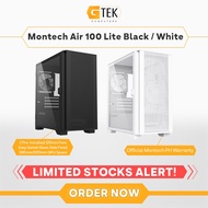 Montech Air 100 Lite Black / White mATX PC Case